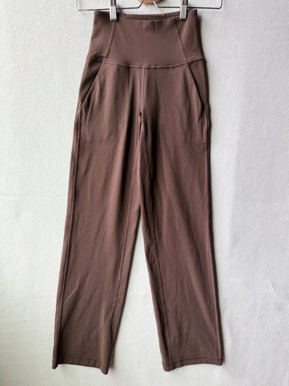 Lululemon Align High-Rise Wide-Leg Pant Regular Espresso Size 0 - Picture 2 of 7